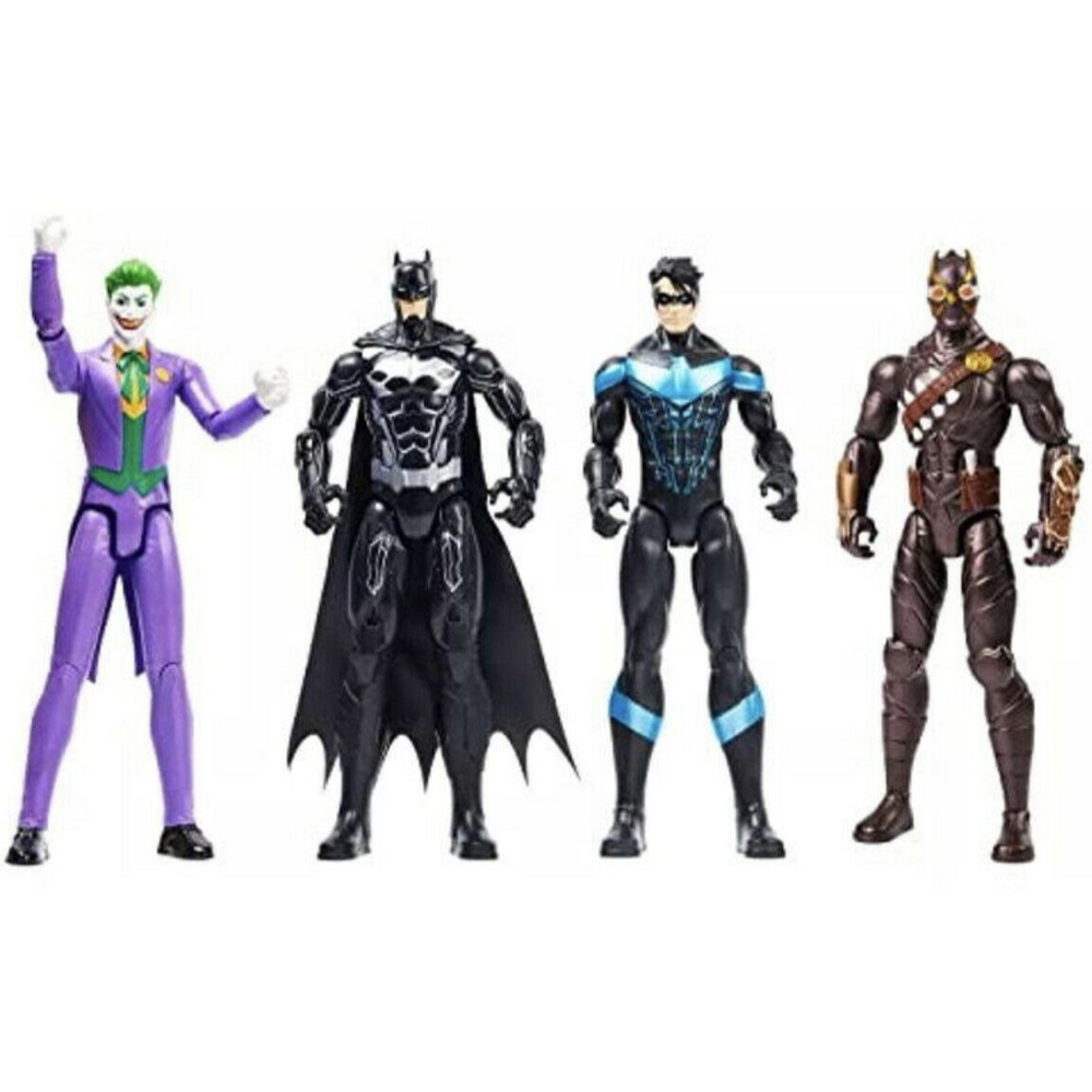 SpinMaster 12" Gotham City Guardians Joker Talon Batman Nightwing Action Figures